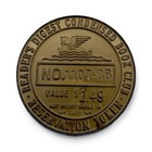 Vintage Readers Digest Book Club $2.49 Reservation Token Pegasus Promo Ad Coin — photo 1