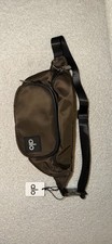 Alo Yoga Brown Hiking Waist Pack Zip Closure Adjustable Strap
