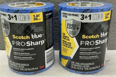 ScotchBlue Sharp Lines Painter's Tape (2093): 1.41 in. x 60 yds. (Blue) [8-pack]