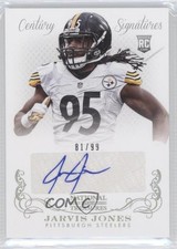 2013 Panini National Treasures Rookie Signatures 81/99 Jarvis Jones Auto 1q7