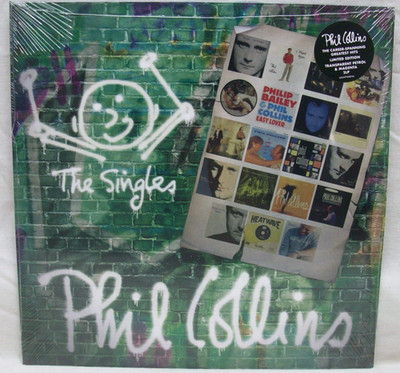 NEW & Sealed Phil Collins ''The Singles'' 2-LP Green & Magenta Vinyl Records (2026