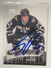Dallas Stars STEVE OTT Signed Card