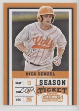 2017 Contenders Draft Picks Season Ticket Variation Nick Senzel (Running) 2x6