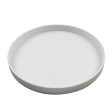 White Reptile Food Bowl Water Dish Feeding Basin Birds Medium Terrarium Part