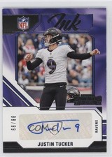 2023 Panini Contenders NFL Ink 98/99 Justin Tucker #INK-JT Auto 06mc