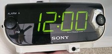 Sony Dream Machine ICF-CD814 AM/FM Stereo CD Clock Radio Dual Alarm Audio In