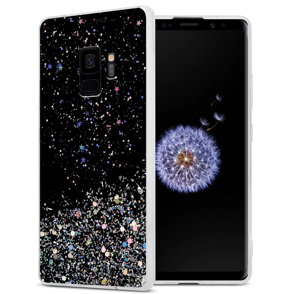 Coque pour Samsung Galaxy S9 Etui Protection Paillettes Housse Cover - Photo 1/1