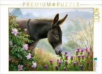 Calvendo Puzzle A Donkey Eats Thistles. | 2000 Pieces, Finished Size 35.4 × 26.4
