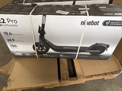 Segway E2 Pro Foldable Electric Scooter w/ 21.7 Mile Range/15.5 mph - NEW