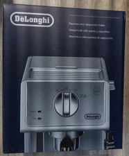DeLonghi ECP3630 Manual Espresso Machine Cappuccino Maker - Silver