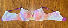 Torrid Curve, 360 Back Smoothing Lightly Lined T-Shirt Bra, Pastel Print, Sz 44B