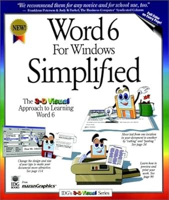 Word 6 für Windows vereinfacht: 3D Visual, Maran, Ruth, gebraucht; sehr gutes Buch