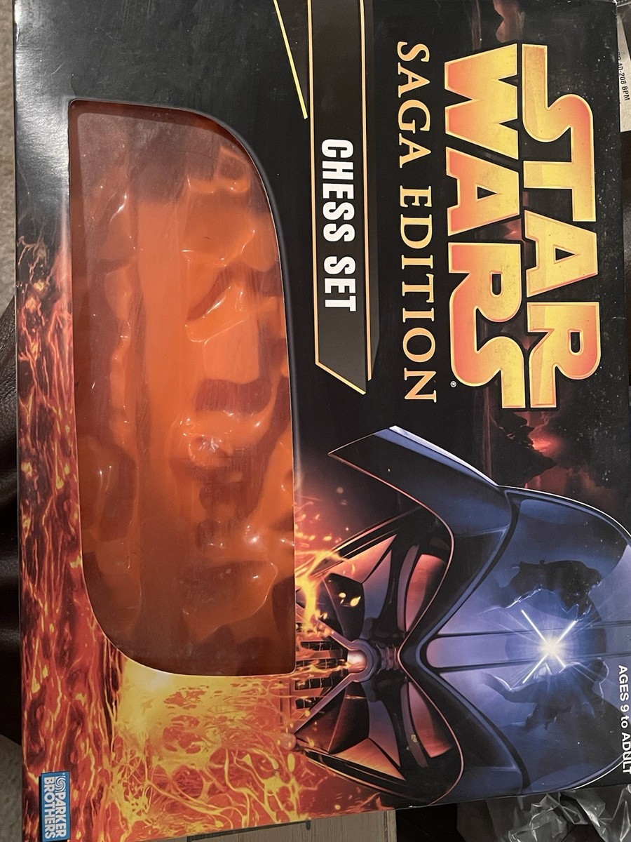 Parker Brothers Star Wars Saga Edition Chess Set 653569057956| eBay