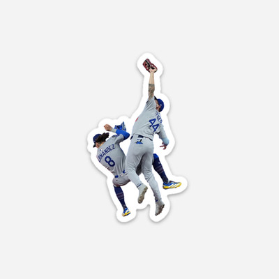 3'' Dodgers Sticker The Catch Vinyl Decal World Series 2025 Matte Finish