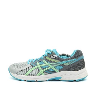ASICS Damen GEL-CONTEND 3 Sneaker Grau Blau Mint Atmungsaktiv Laufschuh EU 39,5