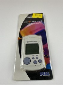 Sega Dreamcast VMU Visual Memory Unit - Gray MK-50120 Sealed New In Box