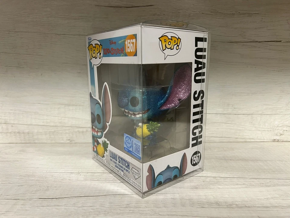 Funko Pop Luau Stitch 1567 Diamond Hollywood Exclusive - Imagen 2 de 4
