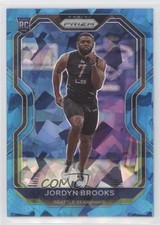 2020 Panini Prizm Rookie Blue Ice Prizm 8/99 Jordyn Brooks #388 0c3