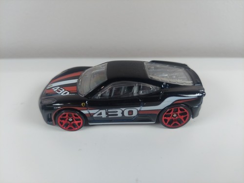 Hot Wheels 2012 F430 Challenge Ferrari 5-Pack Series Black 430 JM1 - Picture 2 of 5