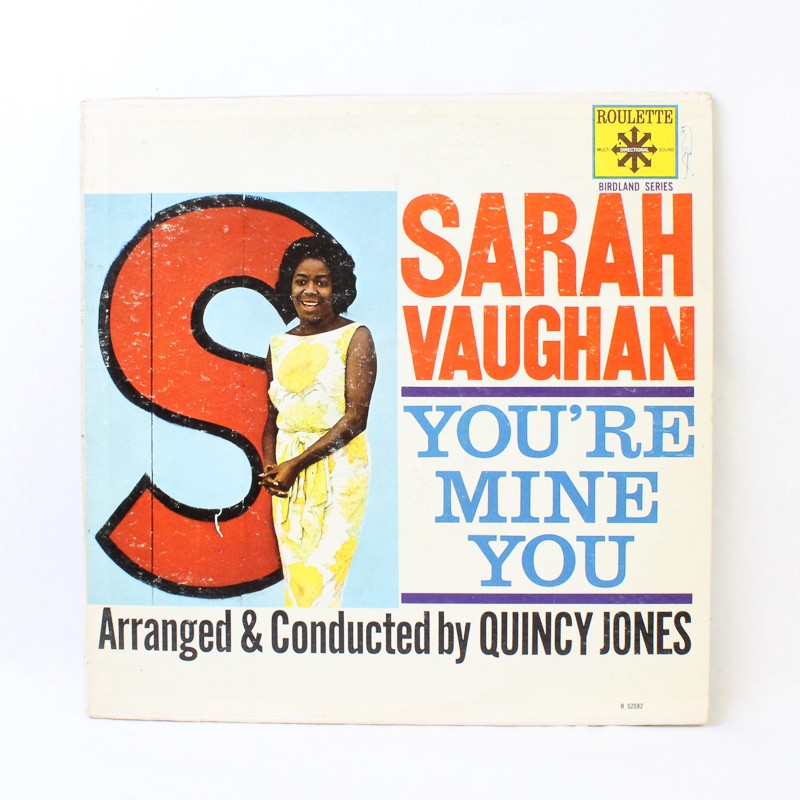 Sarah Vaughan You're Mine You 12" Vinyl Record
