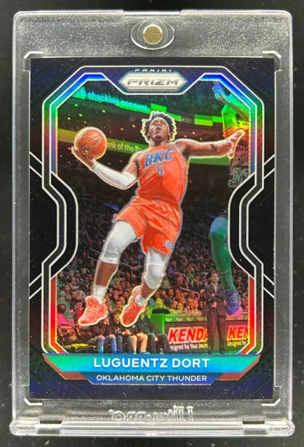 2020-21 Prizm Luguentz Dort Black Prizms #1/1 Thunder