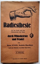 🌟 RADIESTHESIE Wunschelrute Pendel (Sourcier Pendule) Marie STAHL Rosheim (SUC)