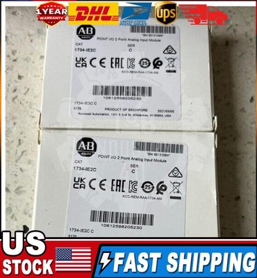 New Factory Sealed AB 1734-IE2C 2 Point Analog Input Module 2022 1734IE2C US