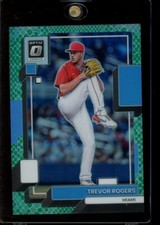 2022 Donruss Optic #193 Trevor Rogers Green Dragon Prizm #/99
