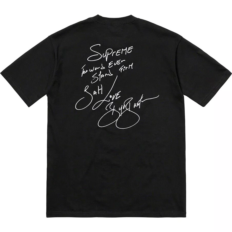 supreme Buju Banton Tee Black Medium