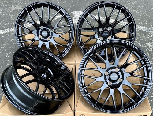 Llantas de aleación 15" movimiento para BMW Mini R50 R52 R53 R56 R57 R58 R59 4x100 negras - Imagen 3 de 18