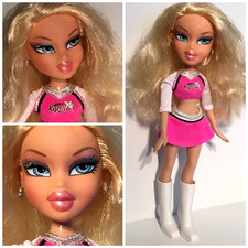 Bratz Play Sportz Cloe Doll Cheerleading 2008 Mga Top Skirt Earrings Boots 10