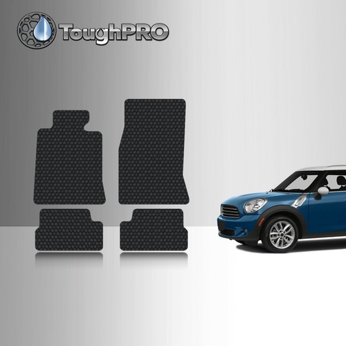 ToughPRO Black Floor Mats For 2013 Infiniti FX37 – Heavy-Duty Custom Fit All-Weather Set