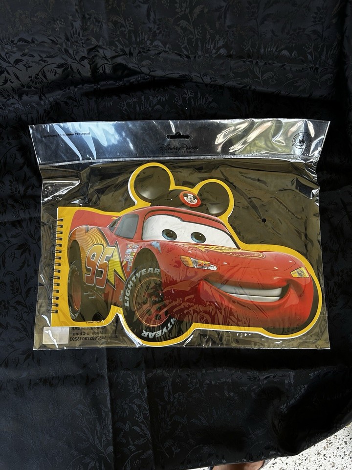 Lightning McQueen Coloring Book Disney Cars Shaped Notepad Coloring
