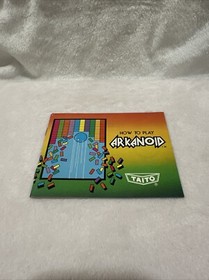 NINTENDO NES ARKANOID Instruction Booklet Manual Only Original PRE-OWNED.