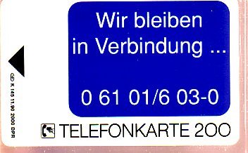 Telefonkarte Deutschland K - 145 Dummy Neu und unbeschädigt (intern: 891) - Picture 1 of 1
