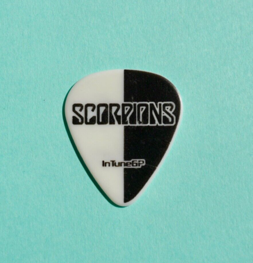 RARE: SCORPIONS Rudolf Schenker Signature Guitar Pick European