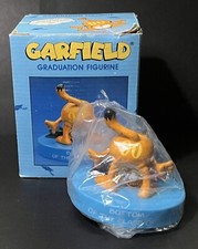 Rare 1990 Garfield Graduation Figurine  Bottom Of The Class Of    Enesco 572004