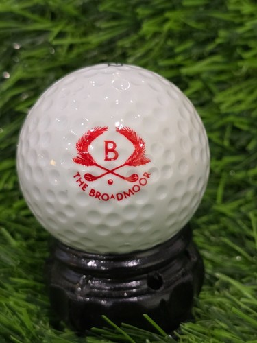 Vintage The Brodmoor Logo Golf Ball