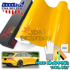Color PPF Paint Protection Film Gloss Sunflower Yellow Car Paint Scratch Shield