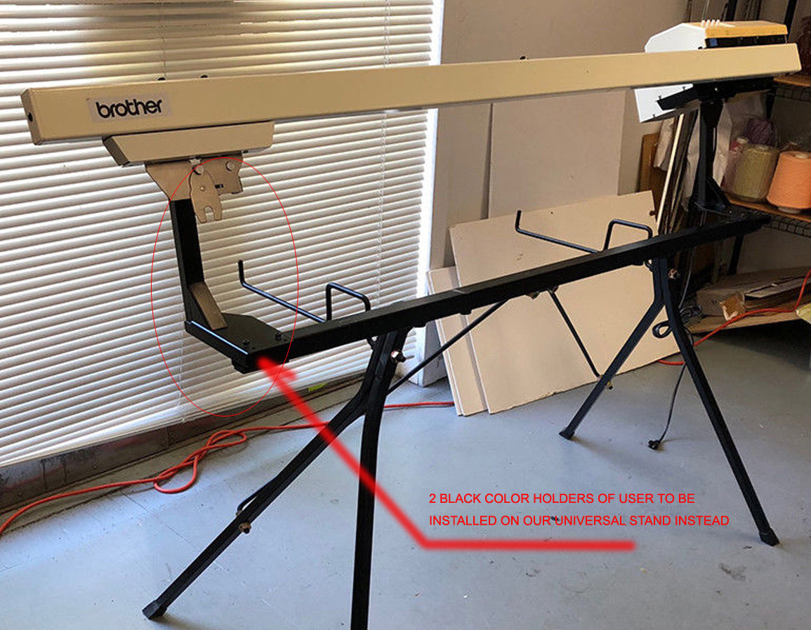 Universal Metal Stand Table for KE100 KE90 Brother Motor Drive Knitting