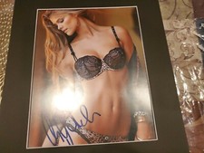 NINA AGDAL SIGNED 8X10 ORIGINAL GENUINE