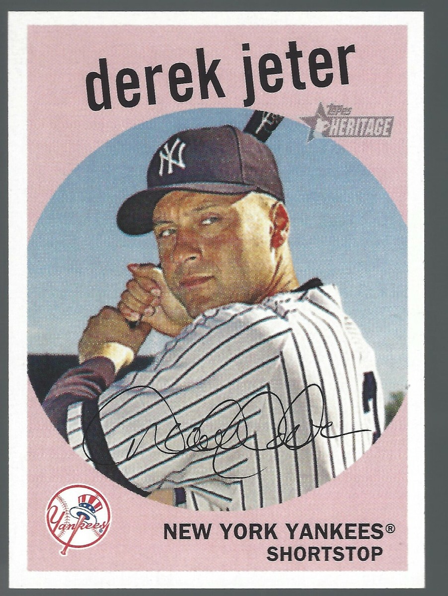 Derek Jeter 2008 Topps Heritage Card# 68 | eBay