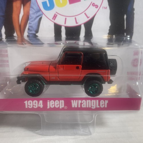 Beverly Hills 90210 1994 Jeep Wrangler Green Wheels Greenlight Hollywood 2022 - Bild 7 von 24