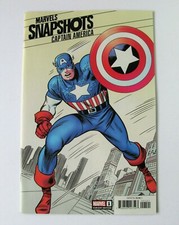 MARVEL SNAPSHOTS - CAPTAIN AMERICA JACK KIRBY...