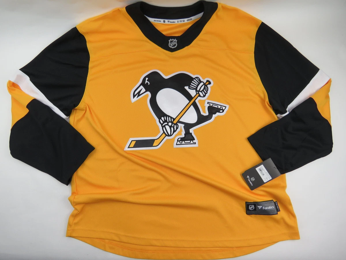 Fanatics Pittsburgh Penguins NHL Ice Hockey Gold Alternate Jersey