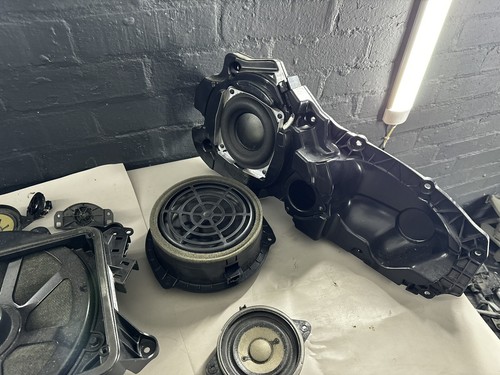 2015 AUDI A6 C7 SALOON BOSE AUDIO SOUND SYSTEM SUBWOOFER SPEAKERS SET - Picture 5 of 8