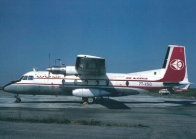 Air Algerie Nord 262 7T-VSQ postcard