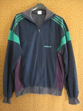 Veste Adidas ventex Challenger marine et vert 80'S Vintage - 180 / L