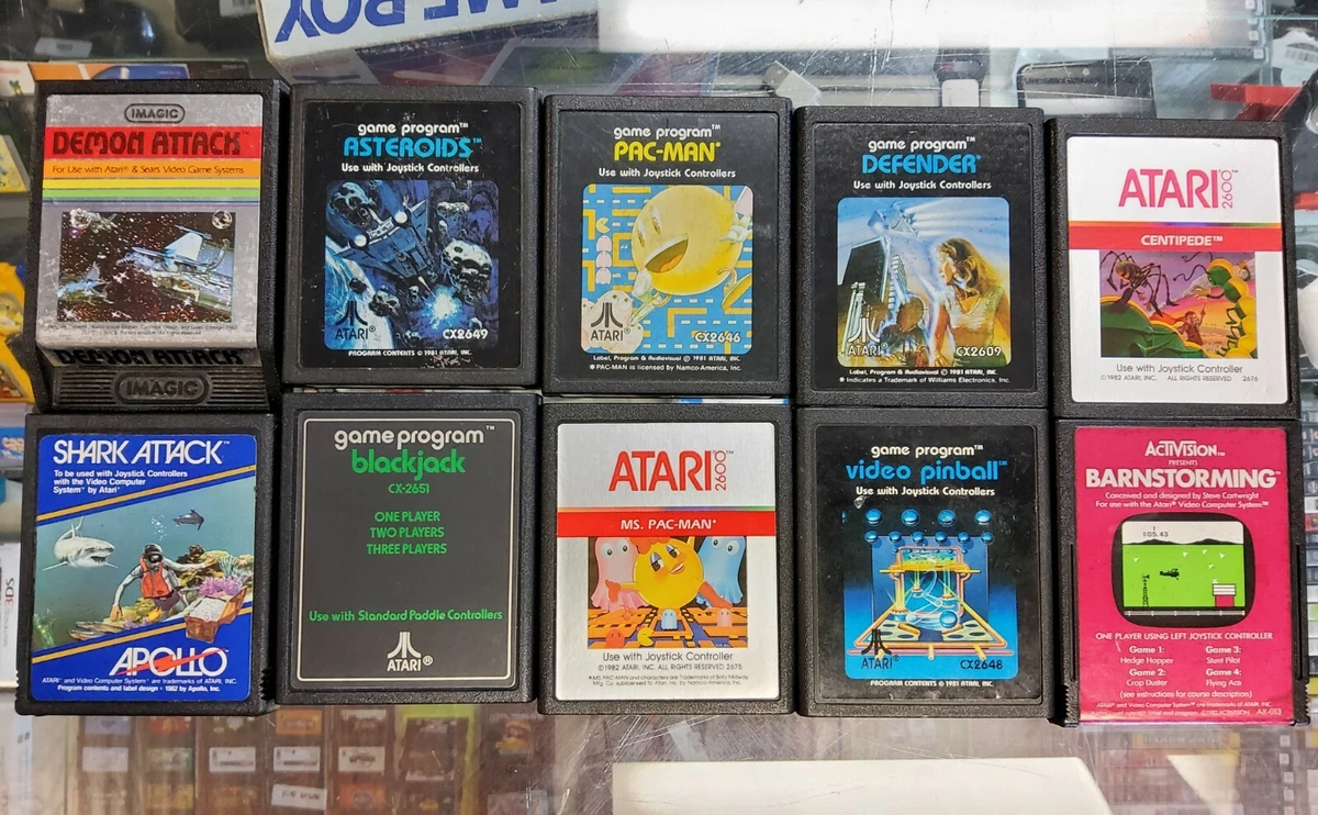 Atari sale games ebay