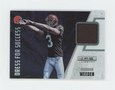 2012 Panini Rookies & Stars Longevity Dress for Success #12 Brandon Weeden RC